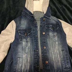 A jean jacket